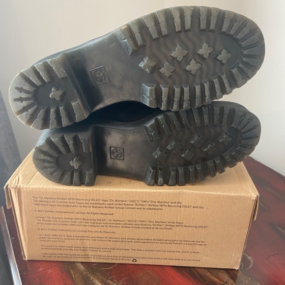 Dr Martens Platform Tie Shriver-Low Black - Picture 5 of 11